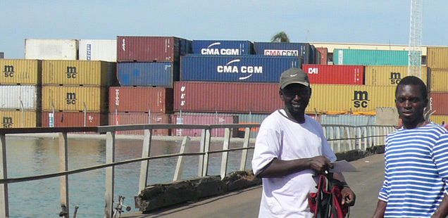 gambia container verschiffung